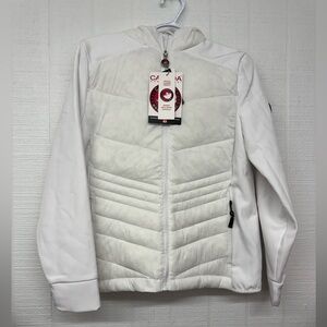 Women's White Puffer Jacket